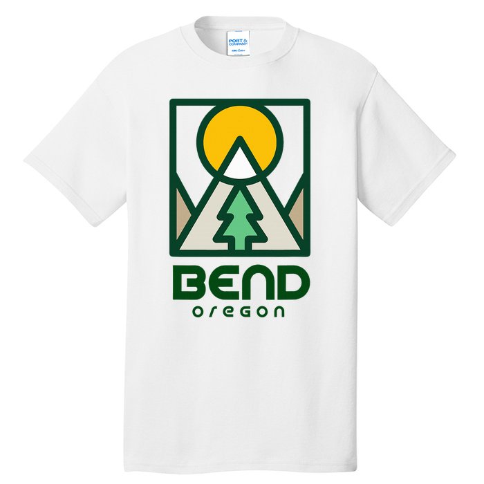 Bend Oregon Mountain Sunset Vacation Tall T-Shirt