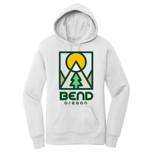 Bend Oregon Mountain Sunset Vacation Women's Pullover Hoodie