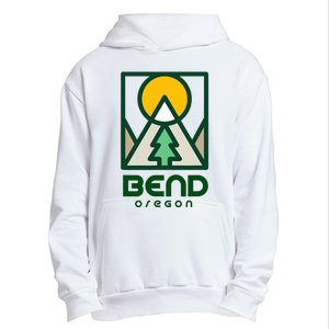 Bend Oregon Mountain Sunset Vacation Urban Pullover Hoodie