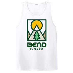 Bend Oregon Mountain Sunset Vacation PosiCharge Competitor Tank