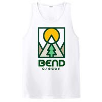 Bend Oregon Mountain Sunset Vacation PosiCharge Competitor Tank