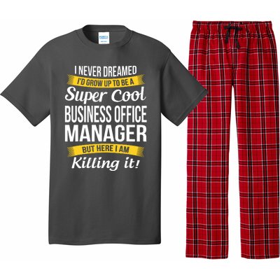 Business Office Manager Funny Gift Pajama Set