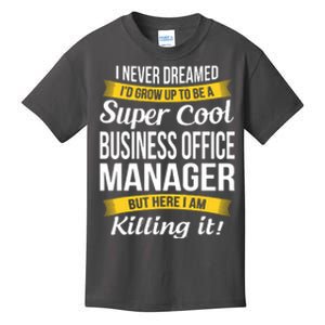 Business Office Manager Funny Gift Kids T-Shirt