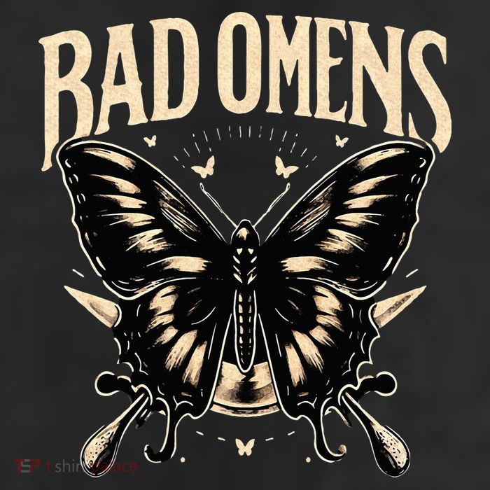 B.Ad Omens Moth Cool Comfort Performance Bucket Hat