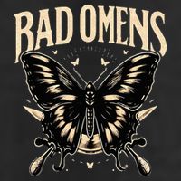 B.Ad Omens Moth 7 Panel Mesh Trucker Snapback Hat