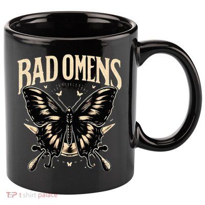 B.Ad Omens Moth 11oz C Handle Ceramic Mug