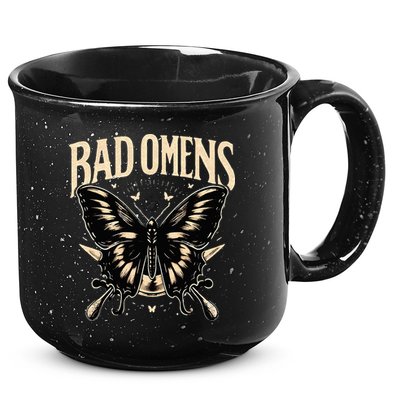 B.Ad Omens Moth 15oz Campfire Ceramic Mug