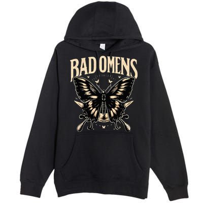 B.Ad Omens Moth Premium Pullover Hoodie