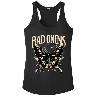 B.Ad Omens Moth Ladies PosiCharge Competitor Racerback Tank