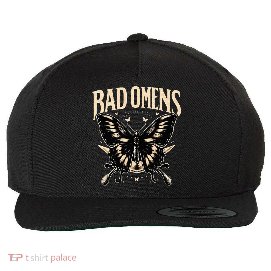 B.Ad Omens Moth Wool Snapback Cap