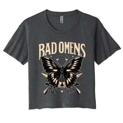 B.Ad Omens Moth Women's Crop Top Tee