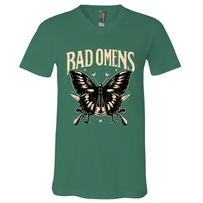 B.Ad Omens Moth V-Neck T-Shirt