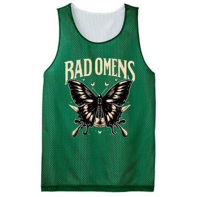 B.Ad Omens Moth Mesh Reversible Basketball Jersey Tank