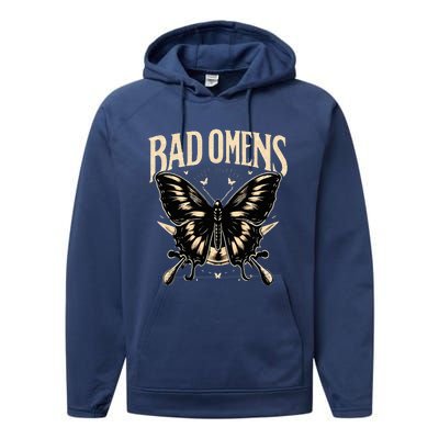 B.Ad Omens Moth Performance Fleece Hoodie