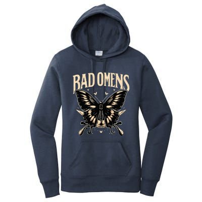 B.Ad Omens Moth Women's Pullover Hoodie