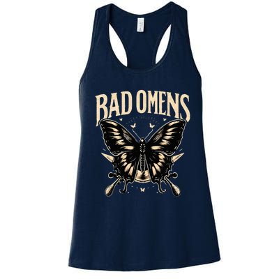 B.Ad Omens Moth Women's Racerback Tank