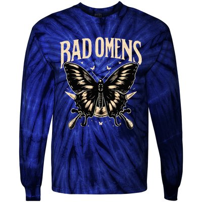 B.Ad Omens Moth Tie-Dye Long Sleeve Shirt