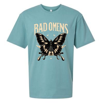 B.Ad Omens Moth Sueded Cloud Jersey T-Shirt