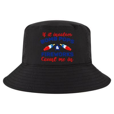 Bomb Pops And Fireworks Cool Comfort Performance Bucket Hat