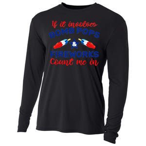 Bomb Pops And Fireworks Cooling Performance Long Sleeve Crew