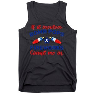 Bomb Pops And Fireworks Tank Top