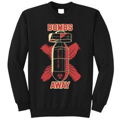 Bombs Away Trash Polka Sweatshirt