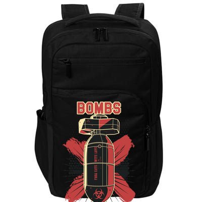 Bombs Away Trash Polka Impact Tech Backpack