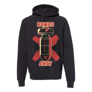 Bombs Away Trash Polka Premium Hoodie