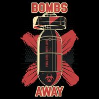 Bombs Away Trash Polka Youth Performance Sprint T-Shirt