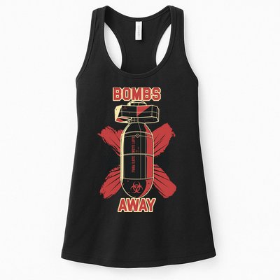 Bombs Away Trash Polka Womens Tank Top