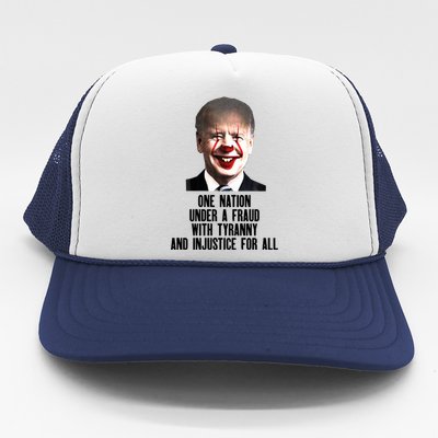 Biden One Nation Under A Fraud Trucker Hat