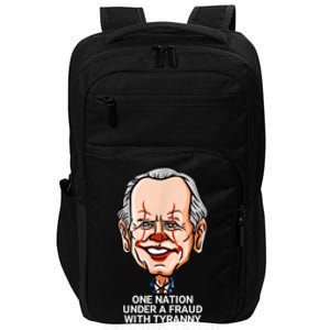 Biden One Nation Under A Fraud With Tyranny Impact Tech Backpack