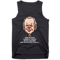 Biden One Nation Under A Fraud With Tyranny Tank Top