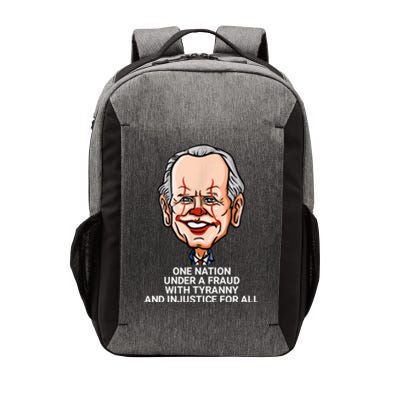 Biden One Nation Under A Fraud With Tyranny Vector Backpack