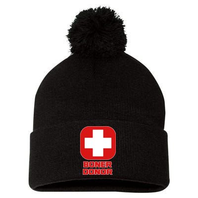 Boner Donor Pom Pom 12in Knit Beanie