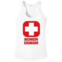 Boner Donor Ladies PosiCharge Competitor Racerback Tank