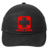 Boner Donor Adult Humor 7-Panel Snapback Hat