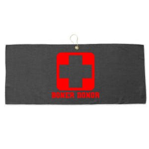 Boner Donor Adult Humor Large Microfiber Waffle Golf Towel