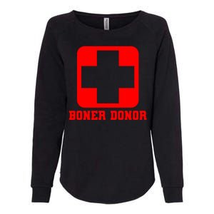 Boner Donor Adult Humor Womens California Wash Sweatshirt