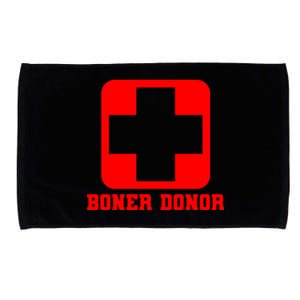 Boner Donor Adult Humor Microfiber Hand Towel