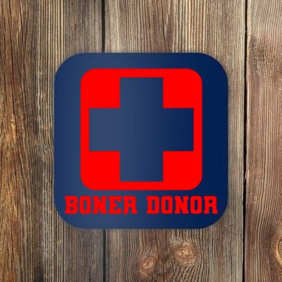 Boner Donor Adult Humor Coaster