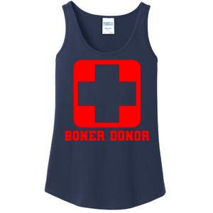 Boner Donor Adult Humor Ladies Essential Tank