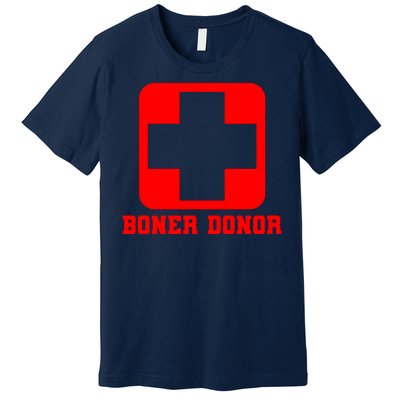 Boner Donor Adult Humor Premium T-Shirt