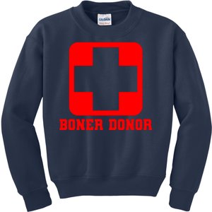 Boner Donor Adult Humor Kids Sweatshirt