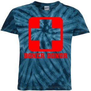 Boner Donor Adult Humor Kids Tie-Dye T-Shirt