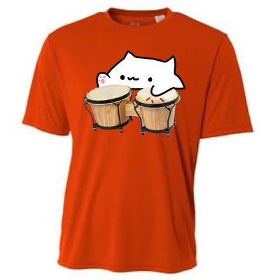 Bongo Cat Cooling Performance Crew T-Shirt