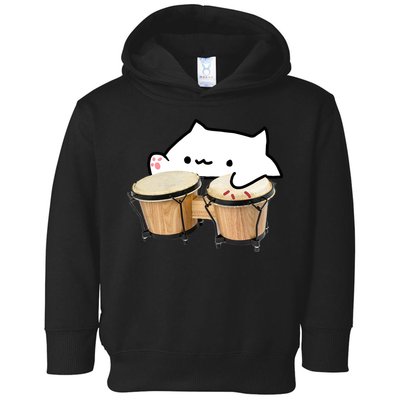 Bongo Cat Toddler Hoodie