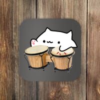 Bongo Cat Coaster