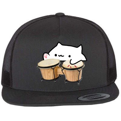 Bongo Cat Flatbill Hat