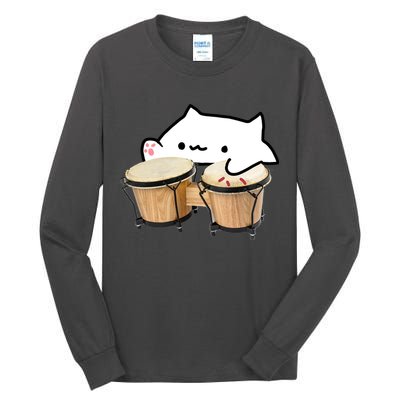 Bongo Cat Tall Long Sleeve T-Shirt